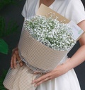Bó Hoa Baby Mây Trắng - HCM036